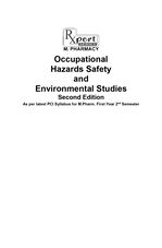 Occupational Hazards Safety and Environmental Studies